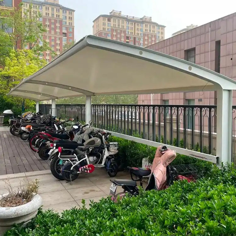 临清市膜结构电动车棚